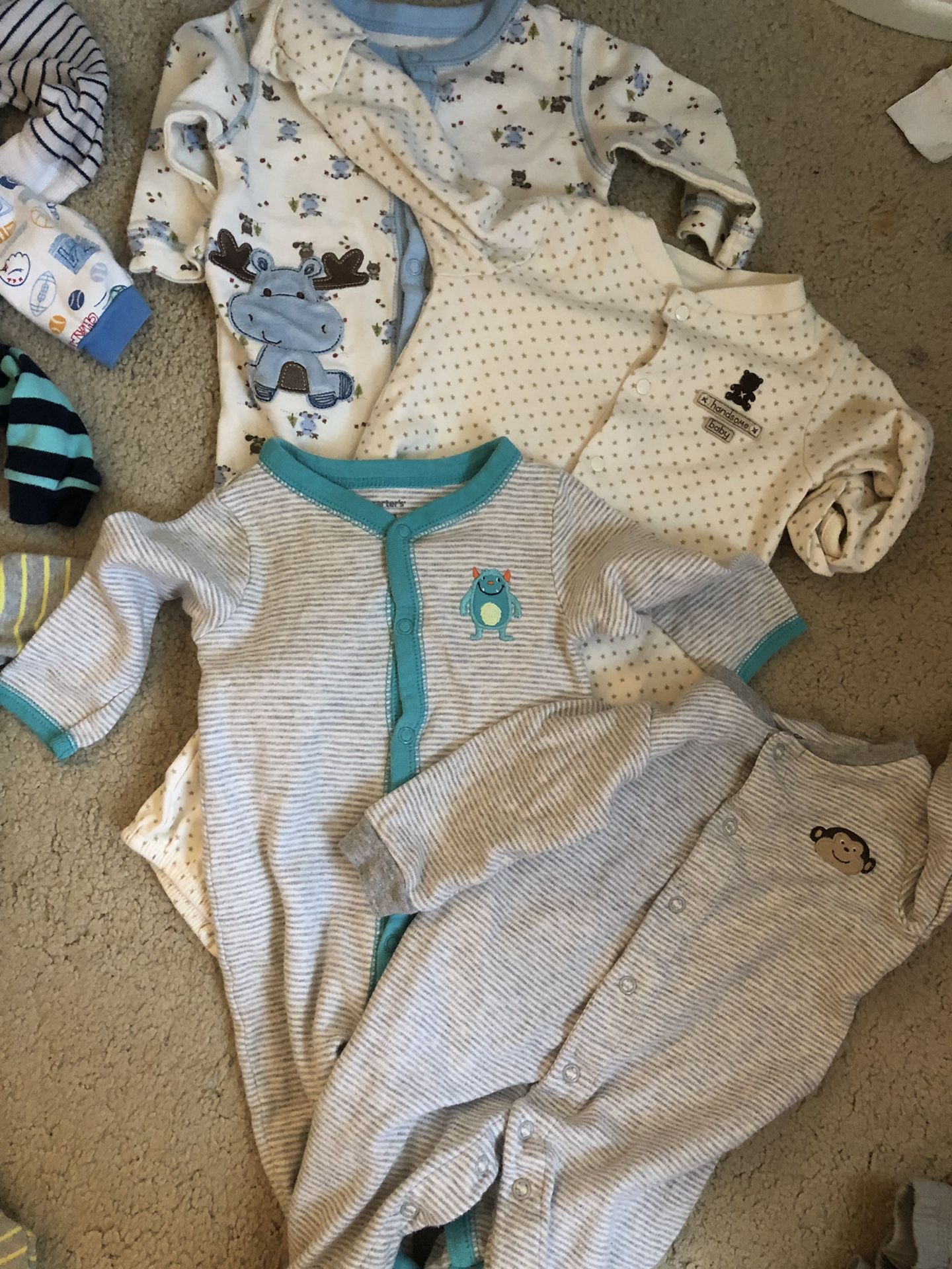 Baby Boy Clothes- Newborn- 6 months