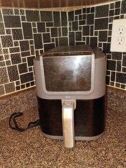 Black and Silver Air Fryer