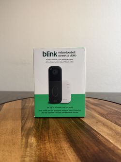 Blink Video Doorbell (Newest Model) + Module
