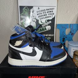 Air Jordan 1 Hi Royal Toe 5.5y