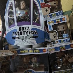 Funk pop and Buzz lightyear