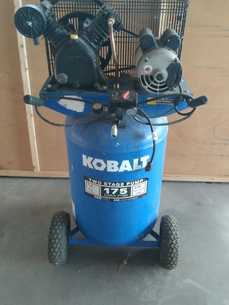 Kobalt Two Stage Pump Air Compressor