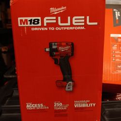 Milwaukee M18 FUEL 1/2" Compact Impact Wrench w/ Friction Ring Tool-Only 
