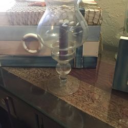 Princess House Hurricane Candle Holder 