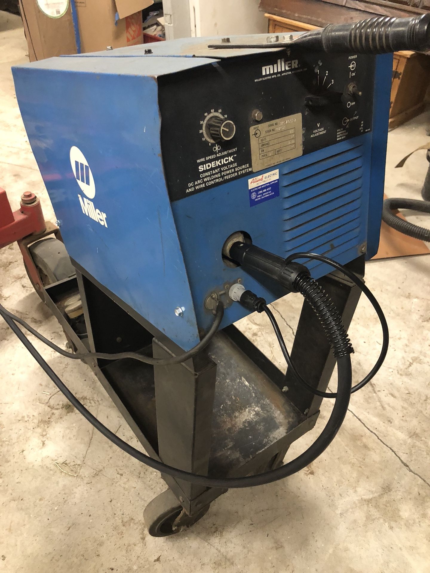 Miller Sidekick 110V MIG welder