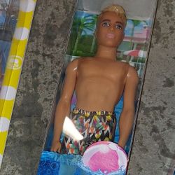 Beach/Pool Male Doll-Barbie *NEW 