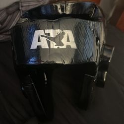 Ata karate helmet, Black, Adult Medium