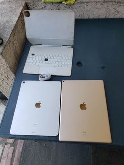 Each One With Case & Charger. 2017 Gold Edition IPAD PRO 12.9 128GB $250!. The new 2019 IPAD PRO 12.9 $450! Both for $620! Trade & Cash Welcome
