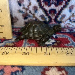Antique Chinese Bronze Turtle Censer  