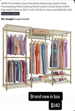 Heavy duty wardrobe