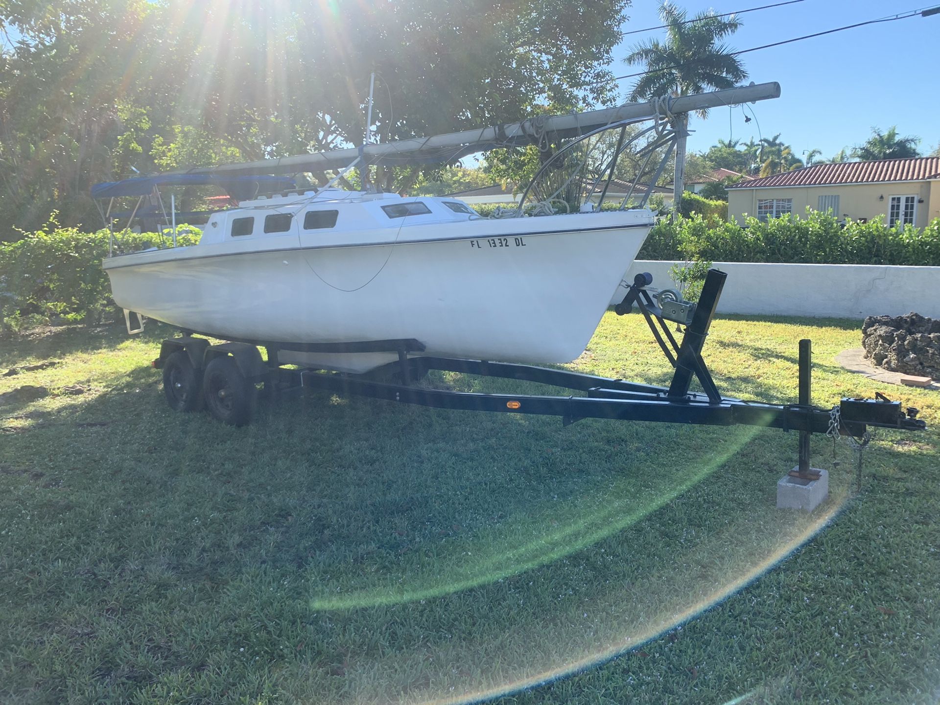 Sailboat 22ft Rhodes 1973