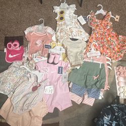 Infant To 3 Month Baby Girl Clothes 