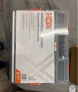HDX Interlocking Organizer 2-Pack