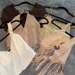 Summer Ready Pack of 5 Crop Tops 