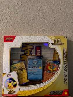 Pokémon TCG 30th Celebration Poster Collection Box