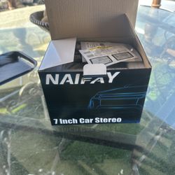 Radio With Dash Cam And Back Up Cam
