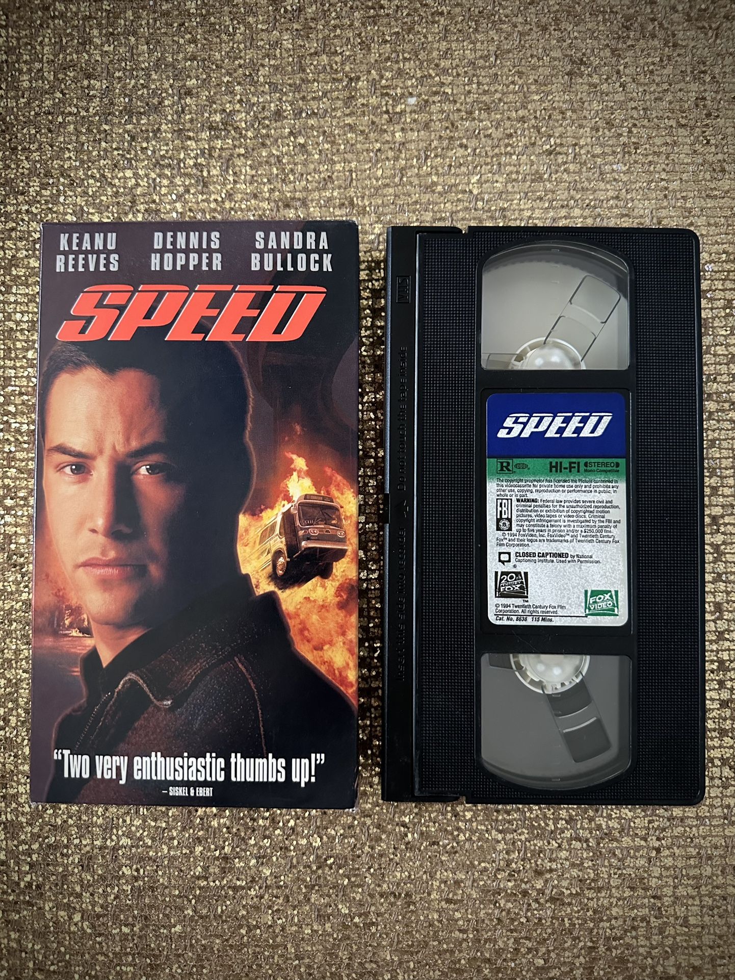 SPEED VHS