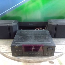 73" MITSUBISHI PROJECTION TV/200 WATTS KLH RECEIVER/BOSE 201 SPEAKERS $500 FINAL PRICE 