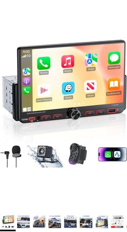 radio car  stereo with apple car