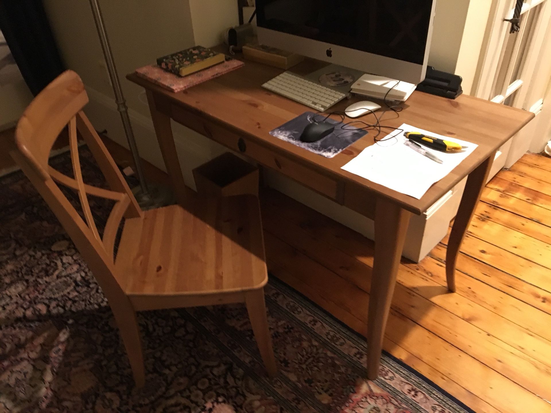 IKEA Leksvik desk and chair in great condition!