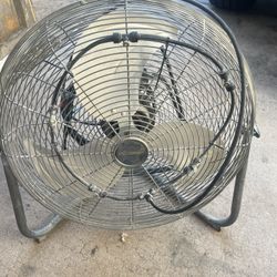 Fan with water system