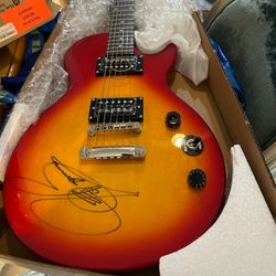 Brand New!! Joe Bonamassa Autograph Signed Guitar, 