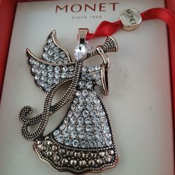 Monet 2020 Christmas Angel Ornament