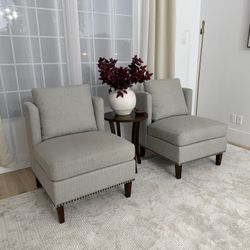 Accent Chairs And Table