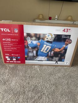 TCL 43" S Class 4K UHD Smart Google TV 43S551G