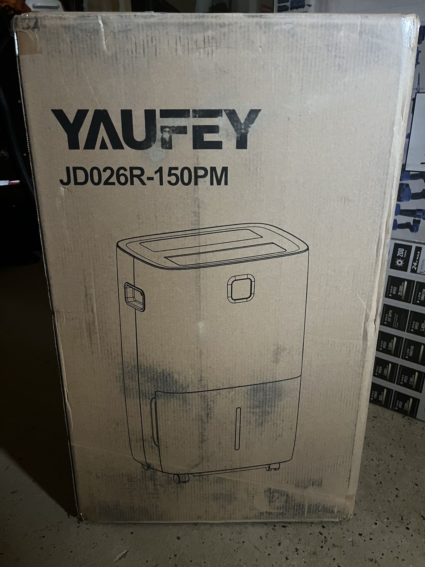 Yaufey 150 Pints Energy Star Dehumidifier with Pump
