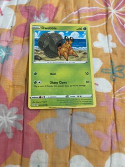 Dwebble Pokémon card