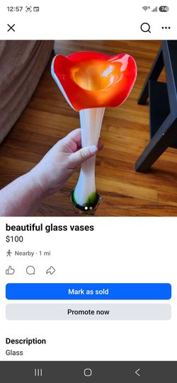 Glass vases