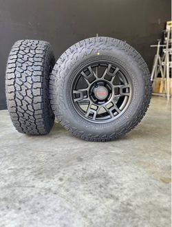 New Wheels And Tires Package Deal!! 17" Sema Style TR1 Wheel 265/70R17 Falken Wildpeak AT4W Tires