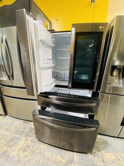 Refrigerador Negro Con 11$ Enganche 