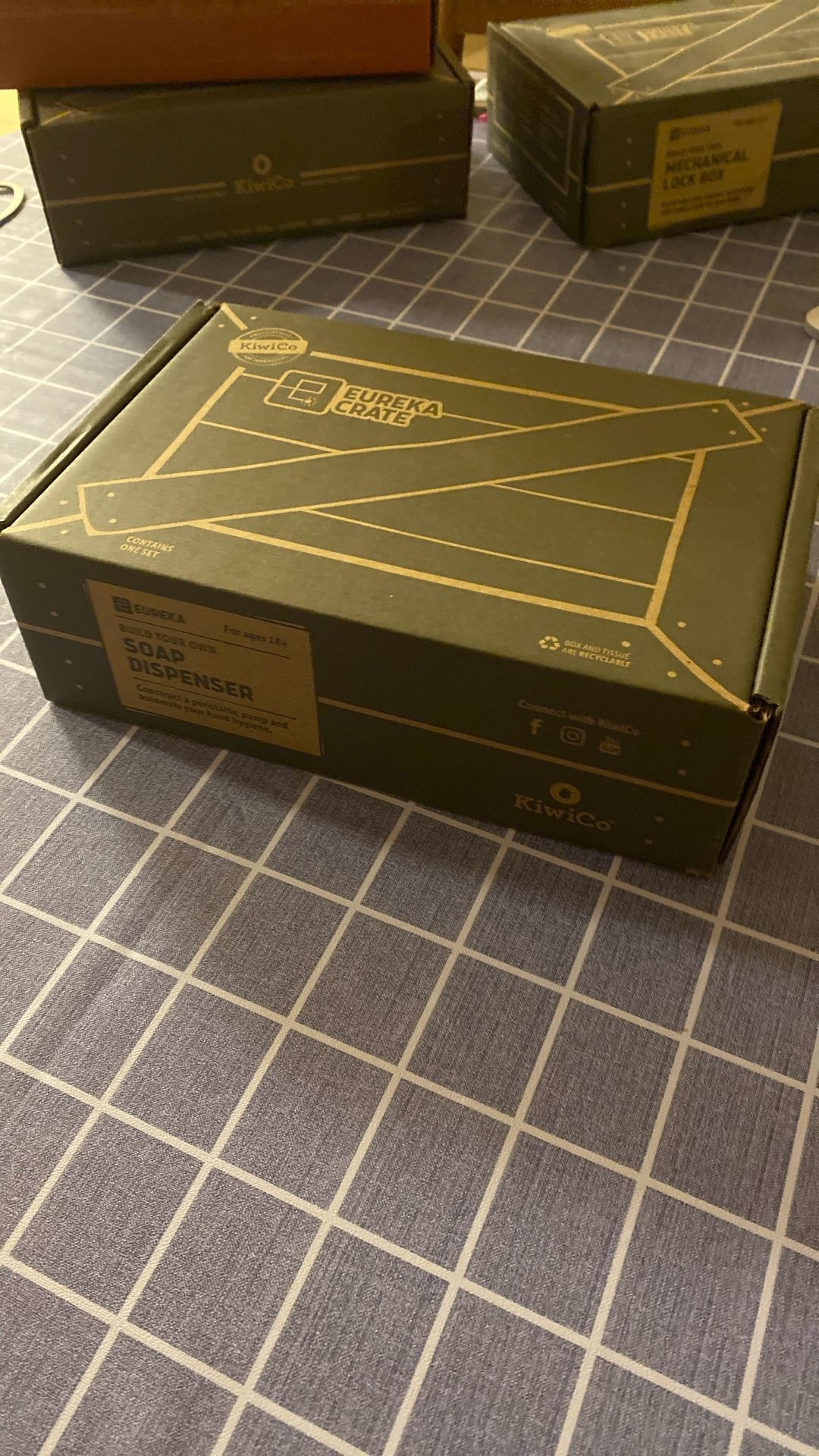 Eureka Crate Soap Dispenser