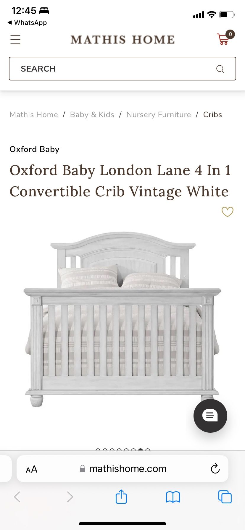 4 In One Baby Crib