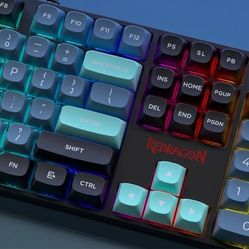 SURARA Redragon K582  Wired RGB Gaming Keyboard, 104 Keys Mechanical Dark Jade