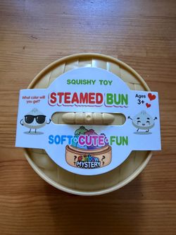 Steamed Bun Stress Toy