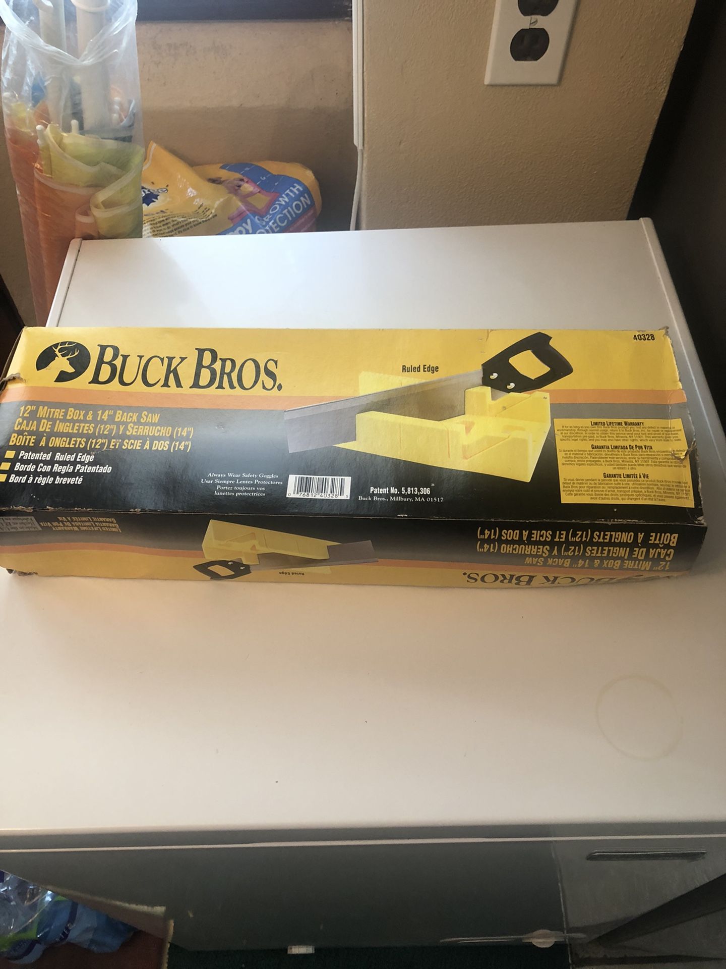 Buck Bros. 12” Mitre Box With 14” Saw