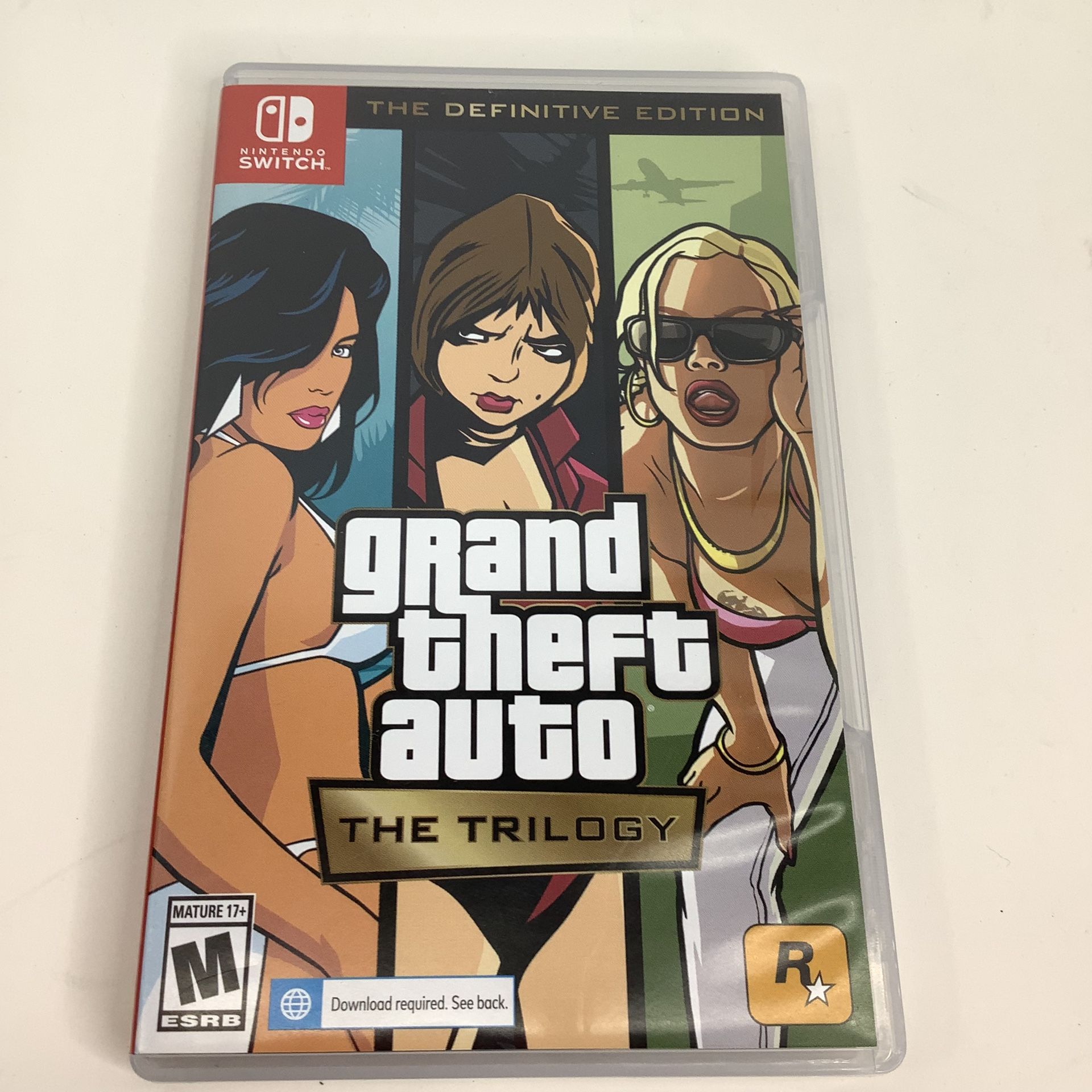 Grand Theft Auto The Trilogy For Nintendo Switch 