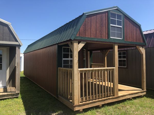 REPO!! 12x32 deluxe lofted barn cabin for Sale in Hartwell, GA - OfferUp