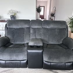 Love Seat Recliner 2 Seater Rocking