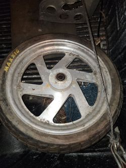 Tire and rim