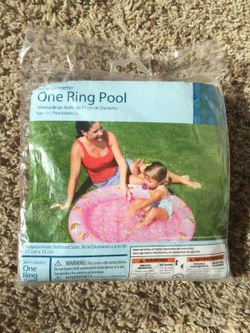 One ring pool 36 inch diameter