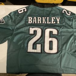 Philadelphia Eagles #26 Barkley Kids sizes Small Up To XL 