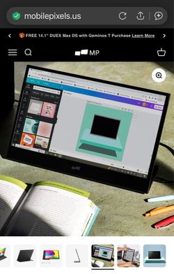 💻 Portable 16” Mobile monitor