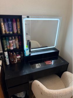 Black vanity