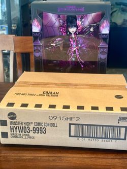 SDCC 2025 Mattel Comic Con Exclusive Monster High Skullector Elvira Doll