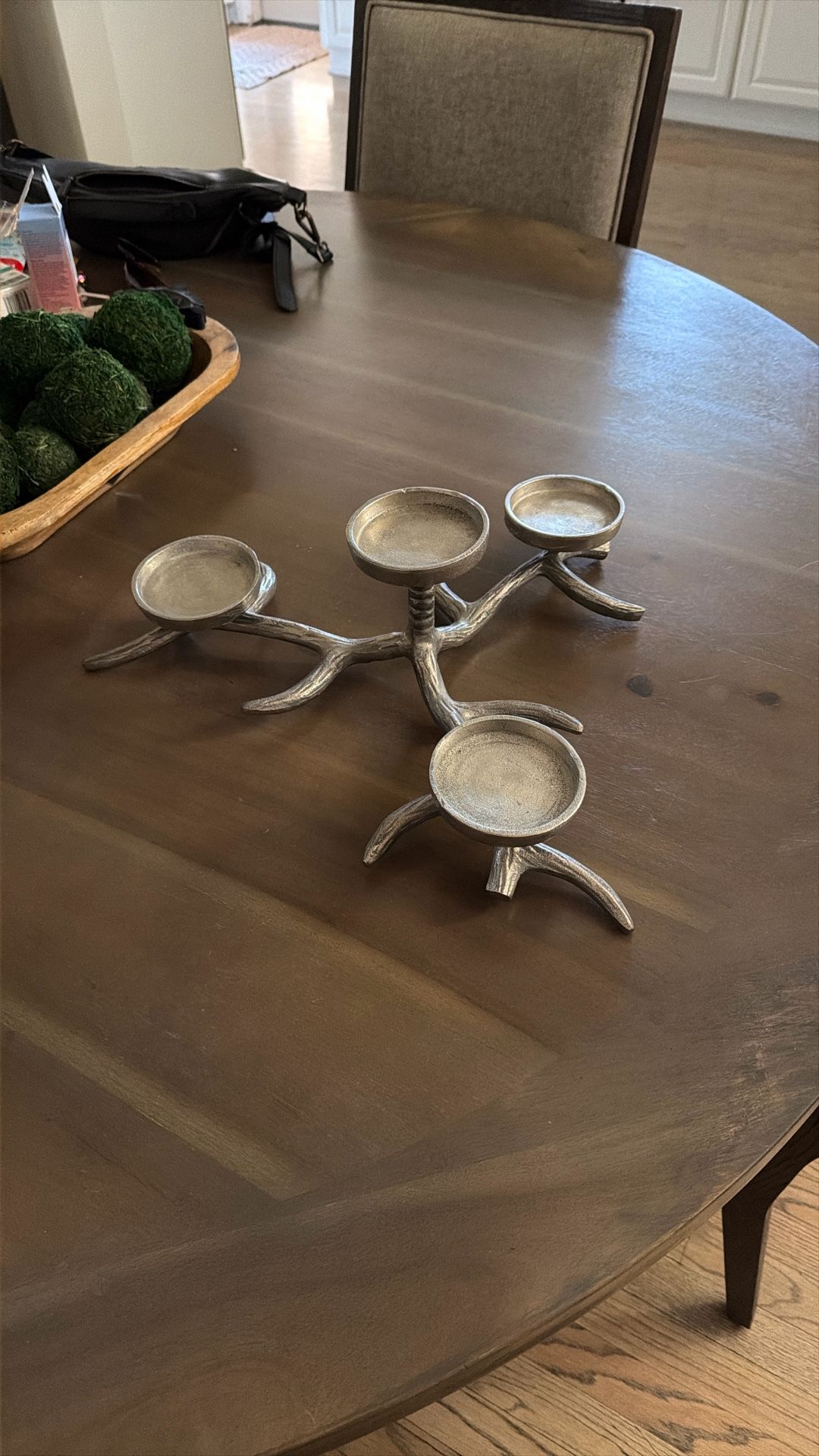 Pottery Barn Antler Candle Holder