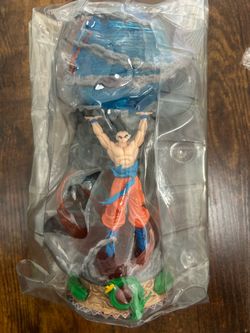 Dragon Ball Z Goku Spirit Bomb Resin Statue with Shenron Base – Collector’s Display Figur
